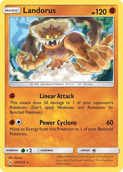 Landorus #103 SM - Unbroken Bonds
