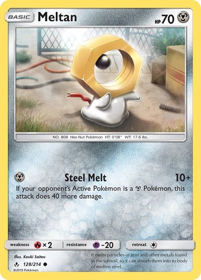 Meltan #128 SM - Unbroken Bonds