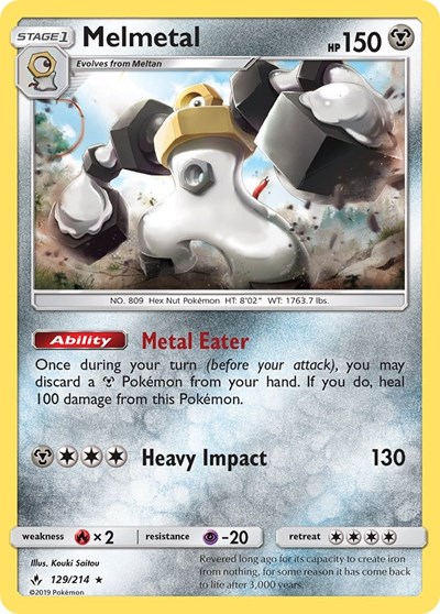 Melmetal #129 SM - Unbroken Bonds