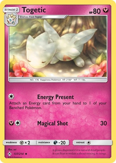 Togetic #137 SM - Unbroken Bonds