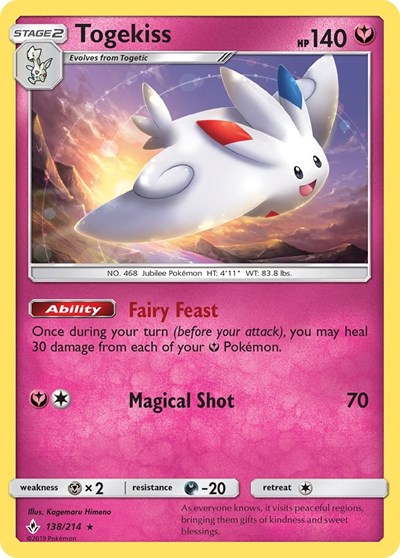 Togekiss #138 SM - Unbroken Bonds