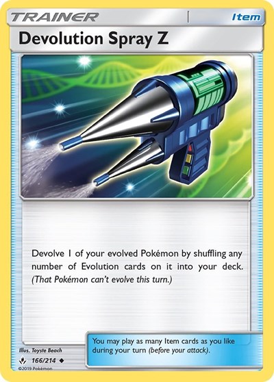 Devolution Spray Z #166 SM - Unbroken Bonds