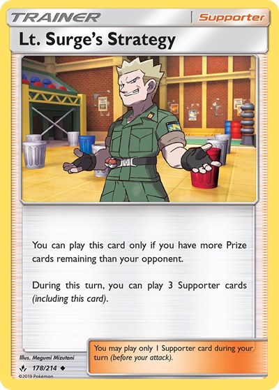 Lt. Surge's Strategy #178 SM - Unbroken Bonds