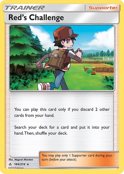 Red's Challenge #184 SM - Unbroken Bonds