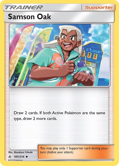 Samson Oak #185 SM - Unbroken Bonds
