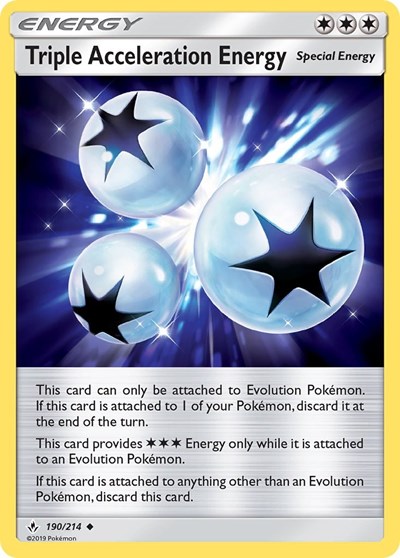 Triple Acceleration Energy #190 SM - Unbroken Bonds