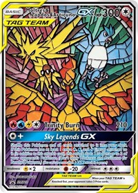 Moltres & Zapdos & Articuno GX #SM210 SM Promos