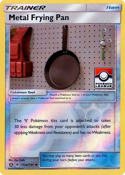 Metal Frying Pan #112A League & Championship Cards