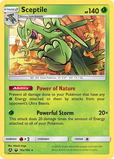 Sceptile #10A Alternate Art Promos