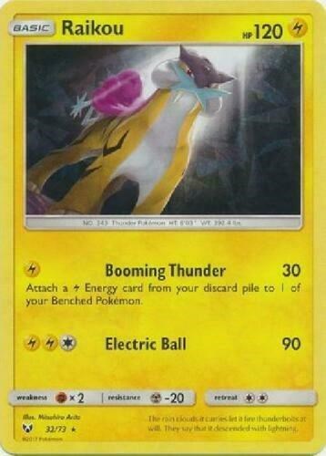 Raikou (Let's Play, Pikachu!) #32 Deck Exclusives