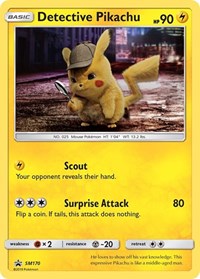 Detective Pikachu #SM170 SM Promos