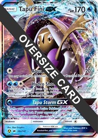 Tapu Fini GX #39A Jumbo Cards