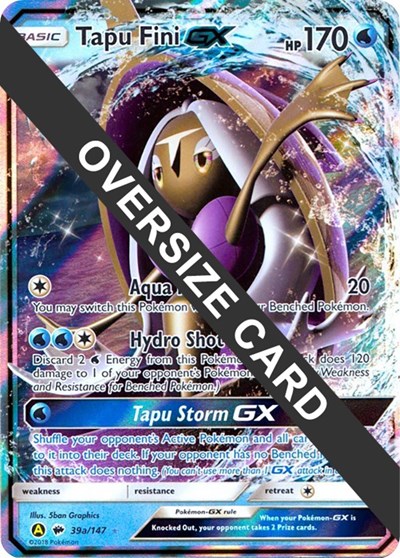 Tapu Fini GX #39A Jumbo Cards