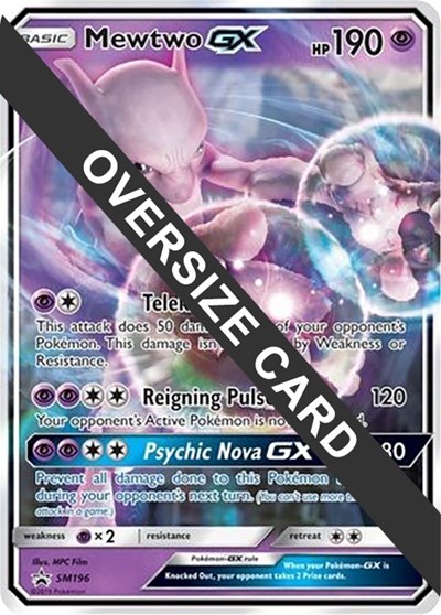 Mewtwo GX #SM196 Jumbo Cards