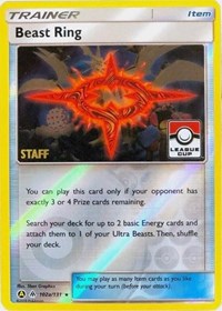 Beast Ring (League Cup) [Staff] #102A League & Championship Cards