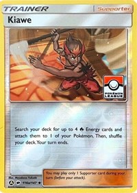 Kiawe #116A League & Championship Cards