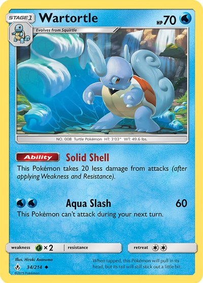 Wartortle #34 Miscellaneous Cards & Products
