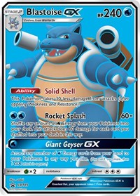 Blastoise GX #SM189 SM Promos