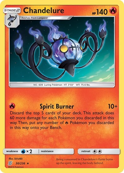 Chandelure #30 SM - Unified Minds