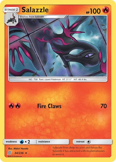 Salazzle #34 SM - Unified Minds