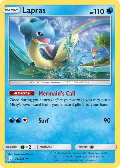 Lapras #36 SM - Unified Minds