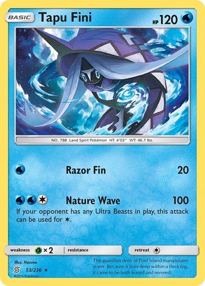 Tapu Fini #53 SM - Unified Minds