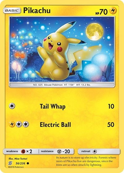 Pikachu #56 SM - Unified Minds