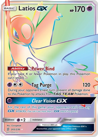 Latios GX #243 SM - Unified Minds