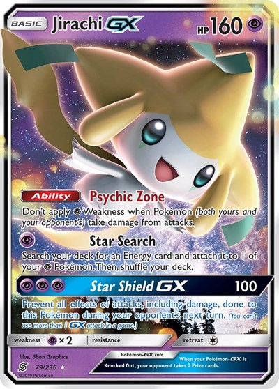 Jirachi GX #79 SM - Unified Minds
