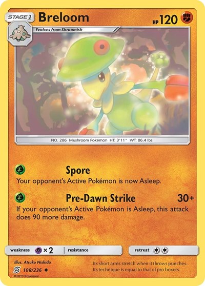 Breloom #108 SM - Unified Minds