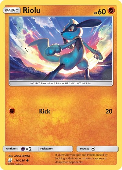 Riolu #116 SM - Unified Minds