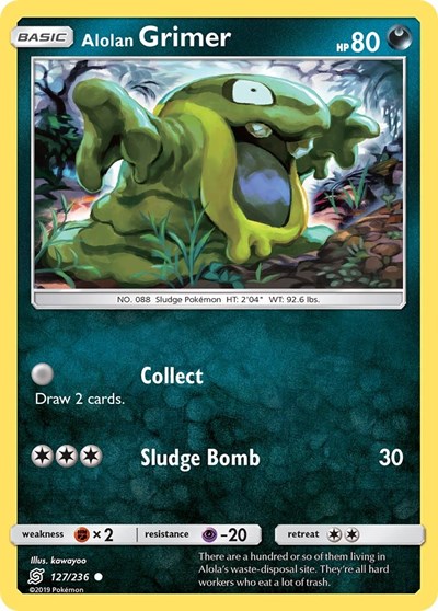 Alolan Grimer #127 SM - Unified Minds