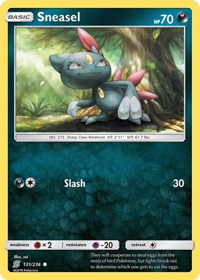 Sneasel #131 SM - Unified Minds