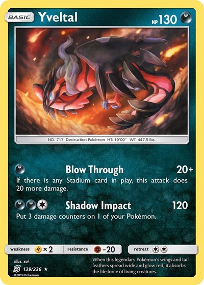 Yveltal #139 SM - Unified Minds
