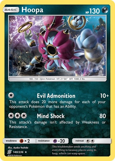 Hoopa #140 SM - Unified Minds