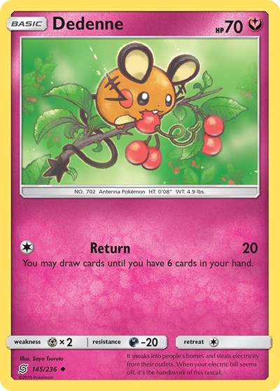 Dedenne #145 SM - Unified Minds