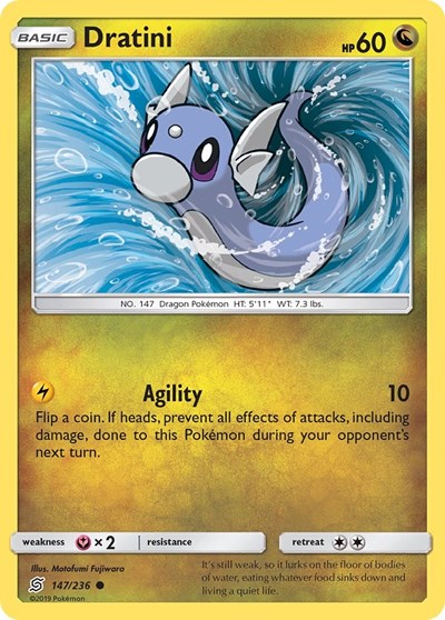 Dratini #147 SM - Unified Minds