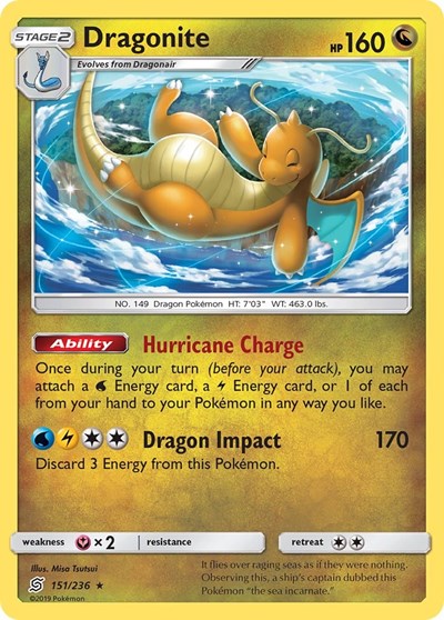 Dragonite #151 SM - Unified Minds