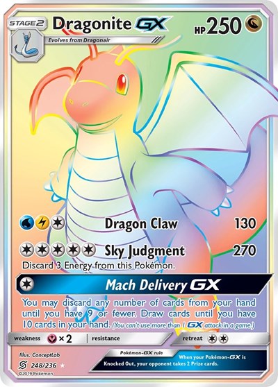 Dragonite GX #248 SM - Unified Minds