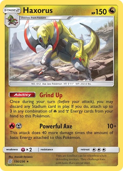 Haxorus #156 SM - Unified Minds