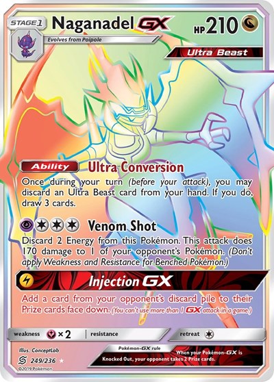 Naganadel GX #249 SM - Unified Minds