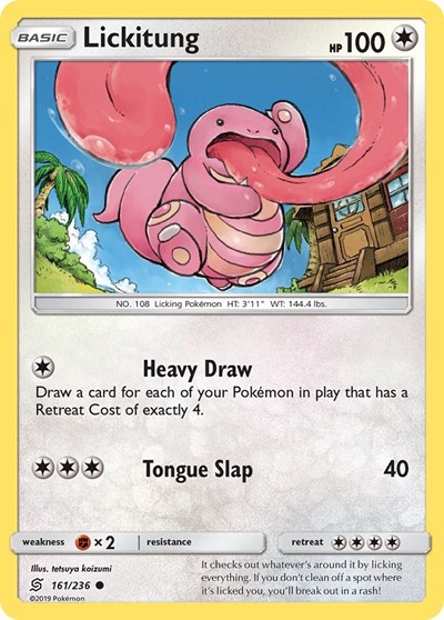 Lickitung #161 SM - Unified Minds