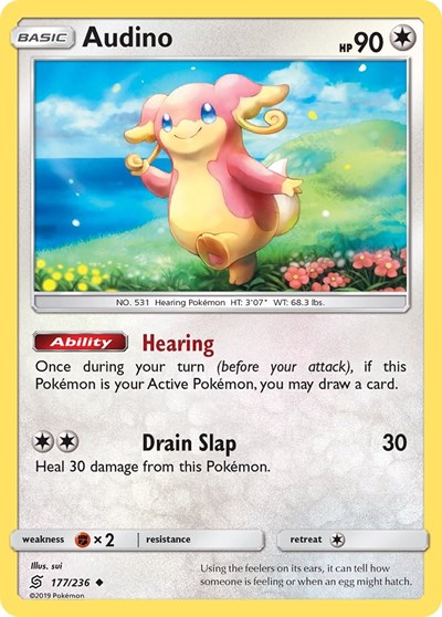Audino #177 SM - Unified Minds