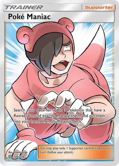 Poke Maniac #236 SM - Unified Minds