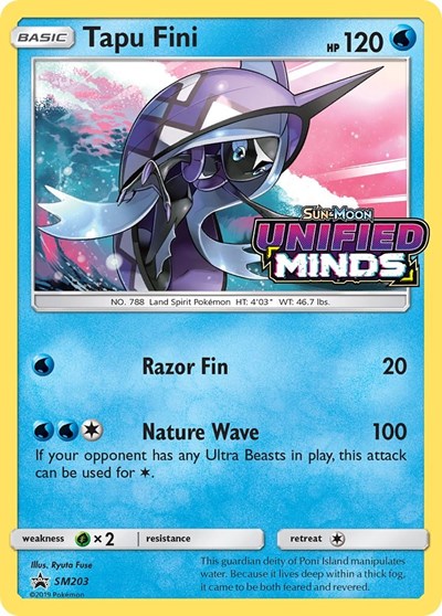 Tapu Fini - SM203 #SM203 SM Promos