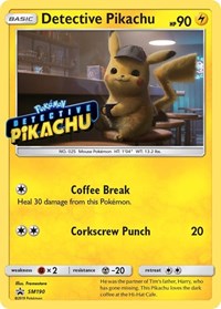 Detective Pikachu - SM190 #SM190 SM Promos