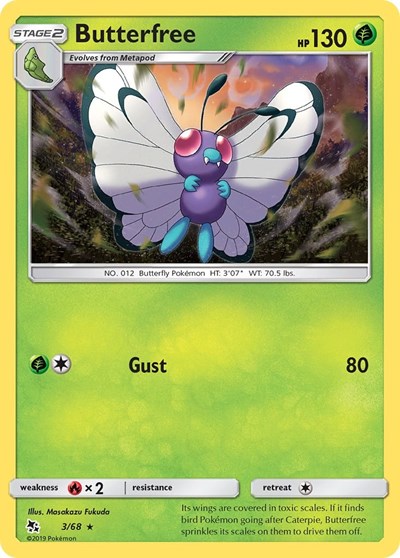 Butterfree #3 Hidden Fates