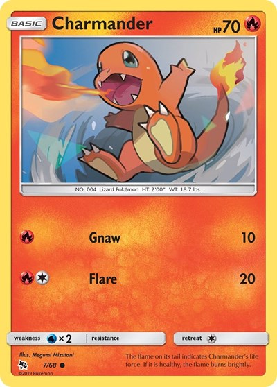 Charmander #7 Hidden Fates