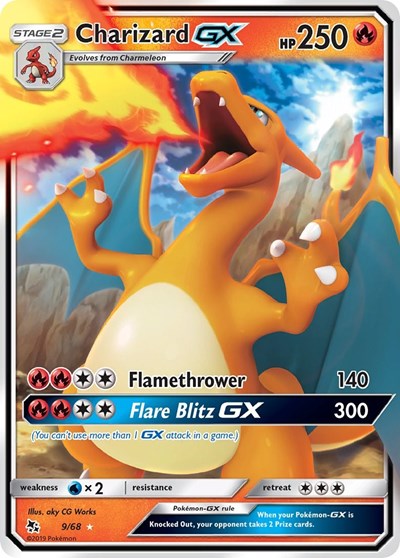 Charizard GX #9 Hidden Fates