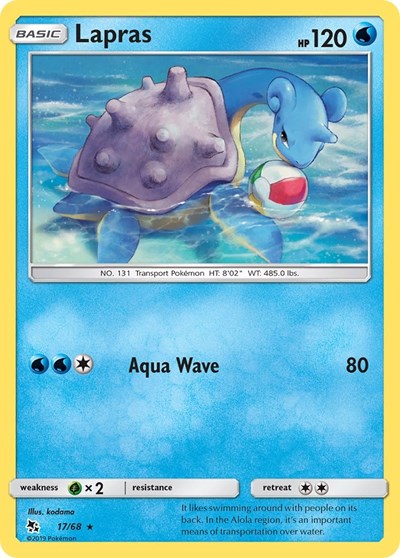 Lapras #17 Hidden Fates